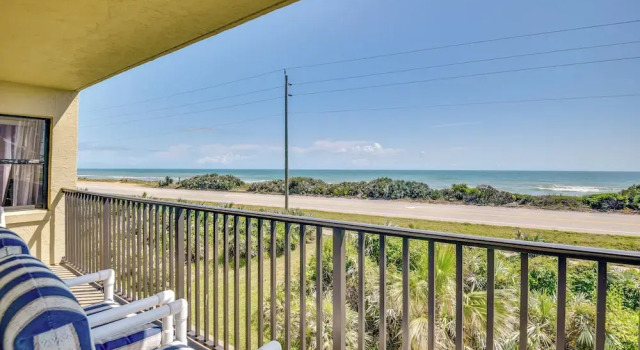 Апартаменты Ormond Beach Ocean-view Condo w/ Private Balcony!