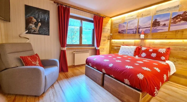 Номер Comfort с видом на горы Casa Margherita Chambres dHôtes & SPA