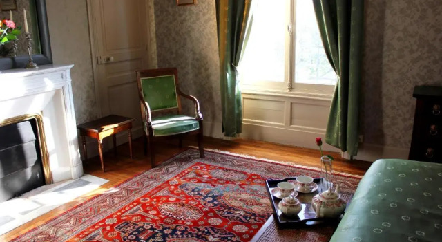 Bahçe manzaralı Standart çift kişilik oda Château du Gerfaut
