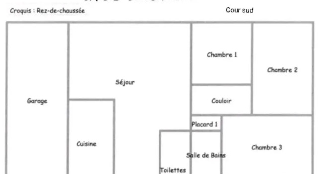Коттедж Les 3 mômes