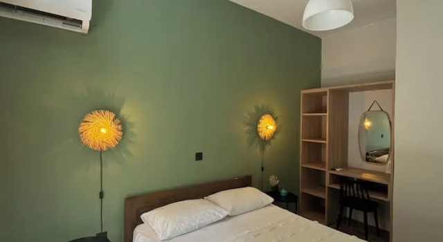 Семейные апартаменты с балконом Olive Garden Studios & Apartments