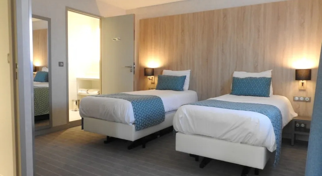 Bahçe manzaralı Premium çift kişilik oda Relais Saint Jacques