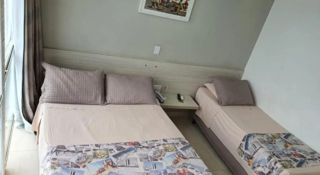 Номер Comfort Grand Hotel Guarujá - A sua Melhor Experiência Beira Mar na Praia