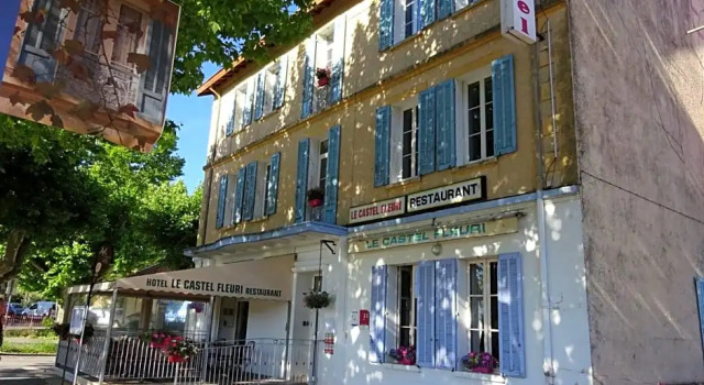 Hotel Restaurant Le Castel Fleuri, Забронировать Отель Отели Вара с бассейном, Бассейн