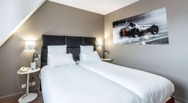 Двухместный номер Deluxe Best Western Plus Au cheval Blanc à Mulhouse