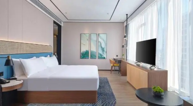 Двухместный номер Deluxe Hilton Garden Inn Hangzhou Xixi Zijingang