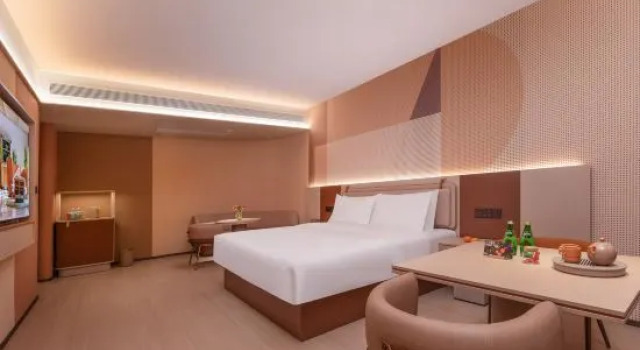 Люкс Deluxe Orange Crystal Hotel Yangzhou Wanda Plaza