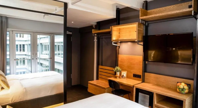 Номер Economy GINN Hotel Hamburg Elbspeicher