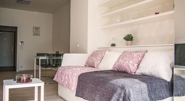 Premium- lejlighed med haveudsigt Trinity Residence