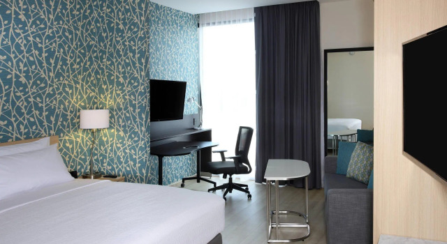 Двухместная студия Fairfield Inn & Suites by Marriott Mexico City Vallejo