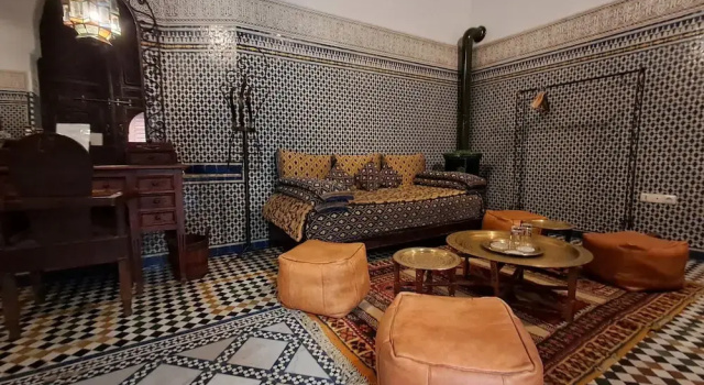 Люкс с красивым видом из окна Riad Al Bartal