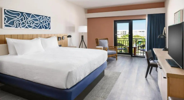 Номер Standard с частичным видом Hilton Garden Inn St. Pete Beach, FL