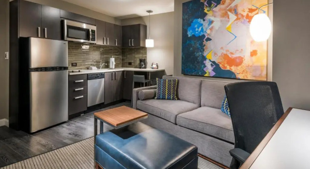 Двухместный люкс c 1 комнатой Residence Inn by Marriott Jersey City