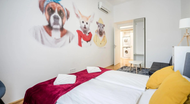BpR Stylish VAGA BOND Apartment with AC, Забронировать Апартаменты/квартира Апартаменты Будапешта, Апартаменты/квартира