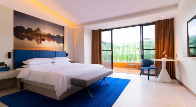 Двухместный номер Standard с видом на внутренний двор Magnotel Guilin Elephant Trunk Hill