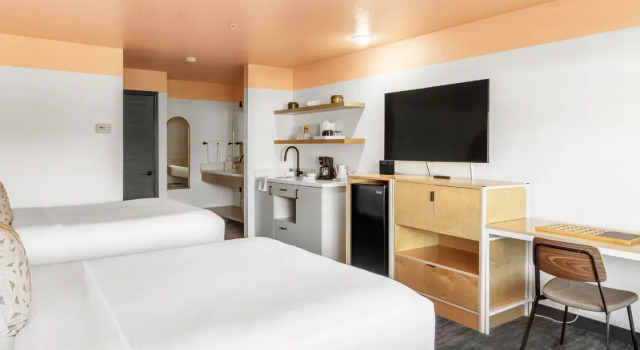 Четырёхместный номер Standard The Sandman Santa Rosa Sonoma, an Ascend Collection Hotel
