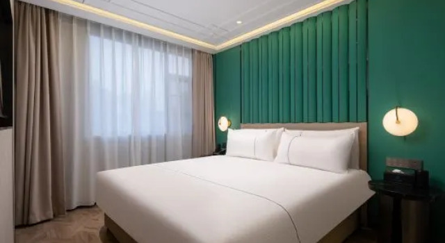 Люкс Deluxe Magnolia Hotel (Shanghai Wusongkou International Cruise Terminal Baoyang Road Metro Station)