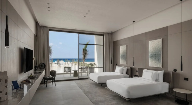 Двухместный полулюкс с видом на море My Ōtel North Coast