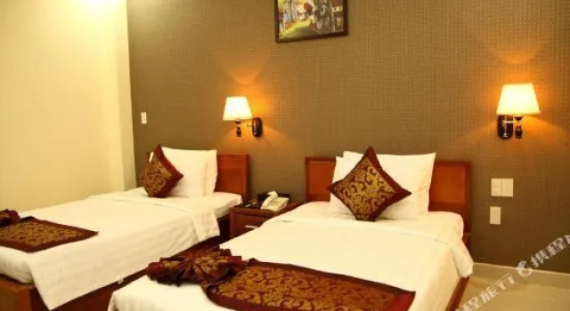 Двухместный номер Airport Saigon Hotel - Gần ẩm thực đêm chợ Phạm Văn Hai