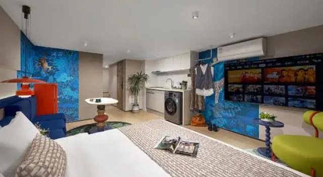 Люкс Luxury Park Shijia boutique apartment (Guangzhou Yangang Metro Station Store)