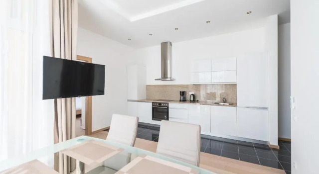 Апартаменты c 1 комнатой с балконом Black Pearl Apartments