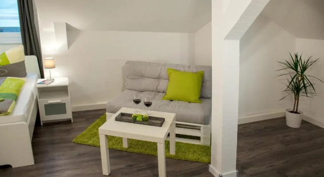 Апартаменты c 1 комнатой Apartmenthaus Luise