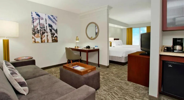 Четырёхместная студия SpringHill Suites by Marriott Norfolk Virginia Beach