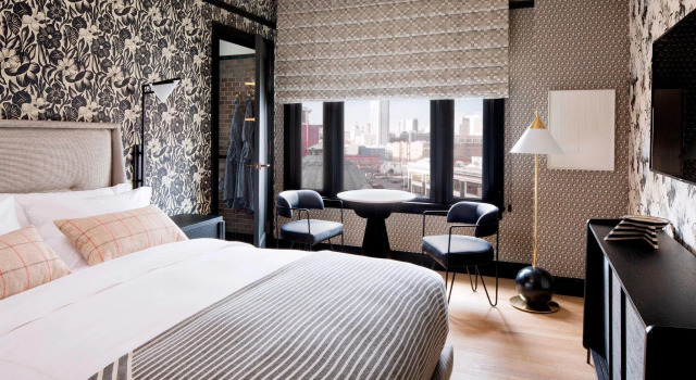 Двухместный номер Deluxe с видом на город San Francisco Proper Hotel, a Member of Design Hotels