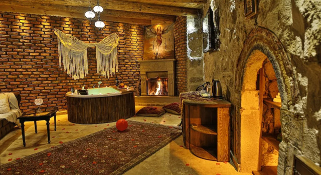 Двухместный номер Luxury Casia Cave Suites