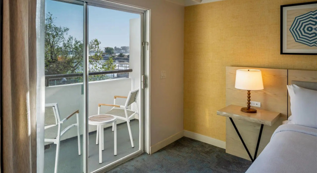 Люкс с красивым видом из окна Hilton Garden Inn Dana Point Doheny Beach