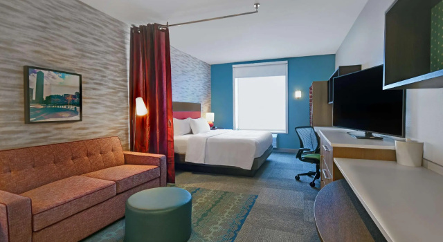 Двухместный люкс Home2 Suites By Hilton Columbus