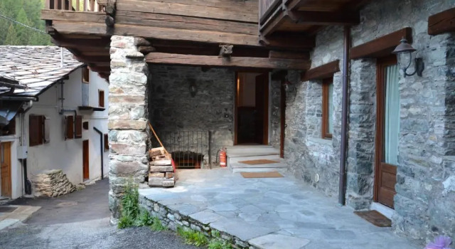 Коттедж c 1 комнатой Alle pendici del Monte Rosa