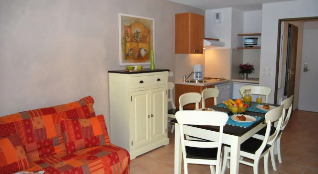 Студия с балконом Résidence Lagrange Vacances La Closerie