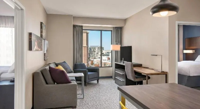 Четырёхместный люкс Residence Inn by Marriott Boise Downtown City Center
