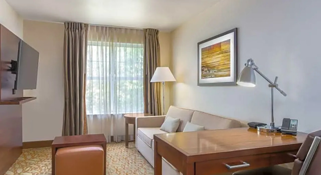 Четырёхместный номер Standard с 2 комнатами Homewood Suites by Hilton Newark Fremont