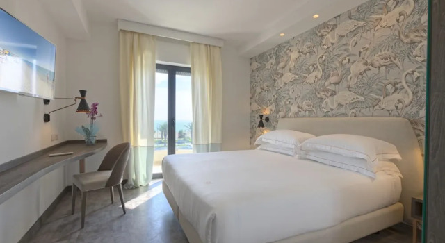 Трёхместный номер Deluxe с видом на море Ghibli Boutique Hotel Civitanova Marche