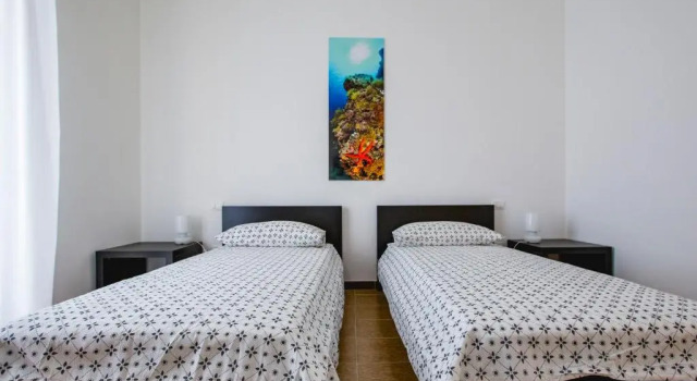 Четырёхместный номер Standard с балконом и с видом на море Villa il Faro