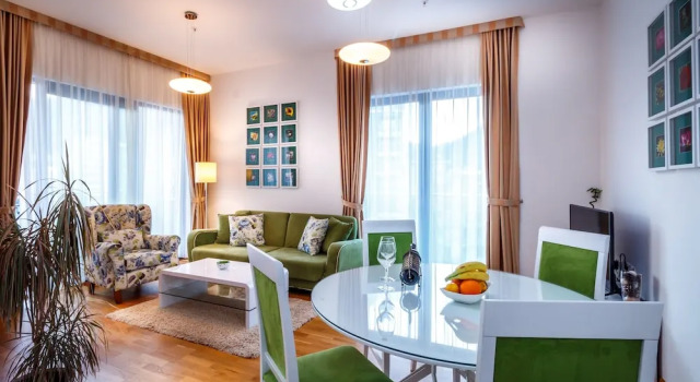 Апартаменты Premium с 2 комнатами Luxury Budva Center Apartments