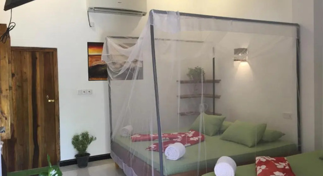 Трёхместный номер Deluxe с балконом Garden Cottage Arugambay