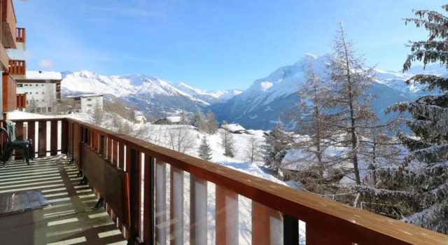 Appartement Montvalezan-La Rosière, 4 pièces, 8 personnes - FR-1-398-641, Забронировать Апартаменты/квартира Отели Ла-Розьер с парковкой, рядом с Горнолыжный курорт Ла Розьер, Парковка