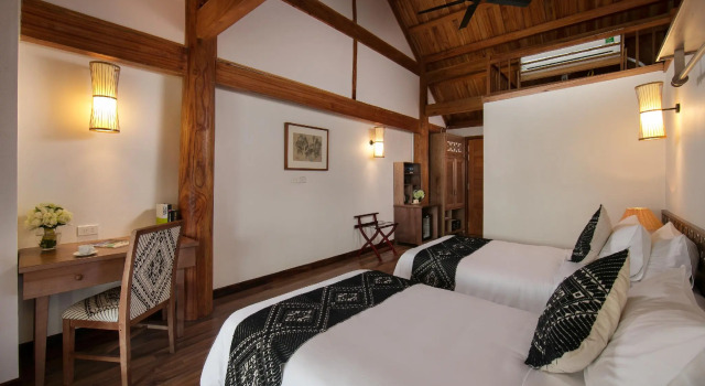Двухместный номер Superior с видом на озеро Mai Chau Hideaway Lake Resort