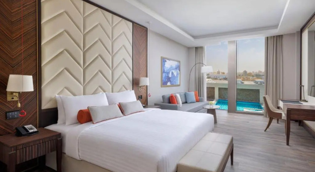 Двухместный номер Deluxe с видом на город Jeddah Marriott Hotel Madinah Road