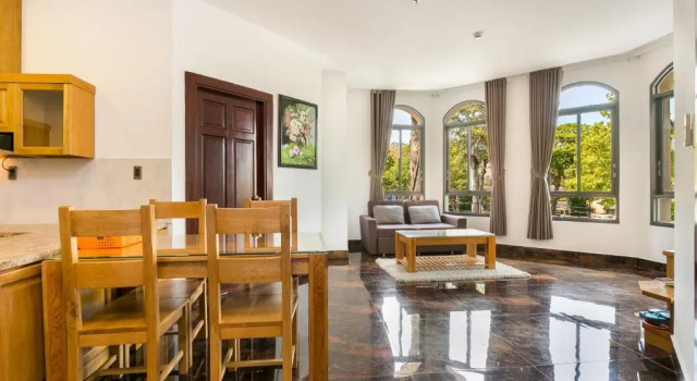 Апартаменты с видом на горы Kim Minh Apartment & Hotel