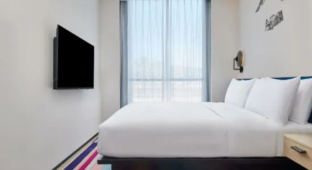 Люкс с видом на город Aloft Beijing Huairou
