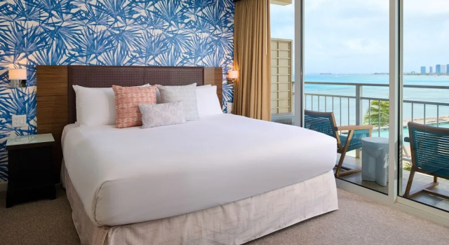 Двухместный номер с видом на океан Kaimana Beach Hotel