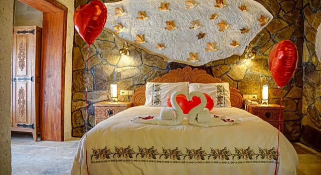Двухместный номер Standard с видом на сад Aşk-ı Nare Cave Hotel - Swimming Pool & SPA