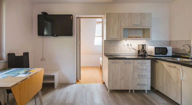 Апартаменты c 1 комнатой с видом на сад Apartments Lake Bohinj Medja