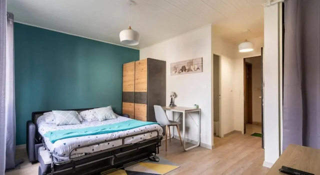 studio cosy proche du centre + parking gratuit