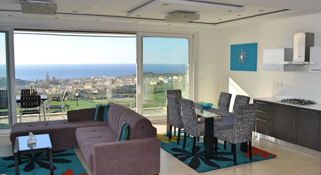 Apartamento 2 dormitorios con balcón y con vista al mar Gozo Apartment
