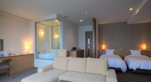 Люкс oceanfront Kokorono Resort Umino Bettei Furukawa